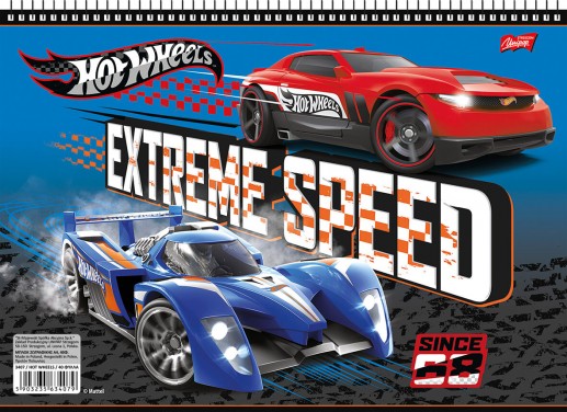 Μπλοκ ζωγραφικής Salko Νο 21 HOT WHEELS B